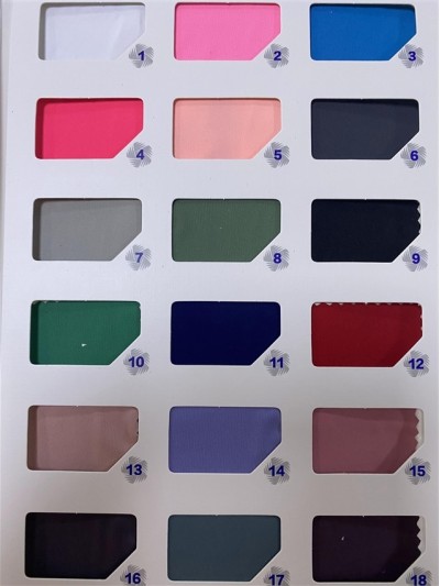 GZ-YXYF 1291#  酷雲絲（消光） 幅寬：160CM 克重：185GSM 成分：84% polyester  16%spandex 吸濕排汗 45度照